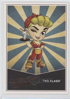2017 Cryptozoic DC Bombshells - Lil Bombshells - Copper Deco Foil #L06 - The Flash