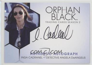 2017 Cryptozoic Orphan Black Season 2 - Autographs #IC - Inga Cadranel as Detective Angela DeAngelis