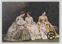 Louise de Rohan, Mary Hawkins, and Claire Fraser