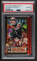 8 Martial Artists [PSA 10 GEM MT]