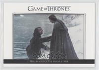 Theon Greyjoy, Sansa Stark