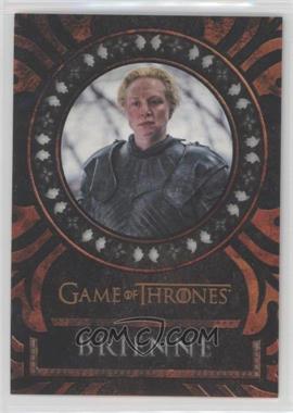 2017 Rittenhouse Game of Thrones: Valyrian Steel - Laser-Cut #L10 - Gwendoline Christie as Brienne of Tarth