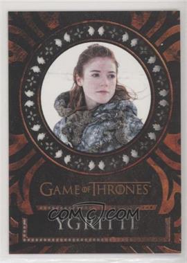 2017 Rittenhouse Game of Thrones: Valyrian Steel - Laser-Cut #L17 - Rose Leslie as Ygritte