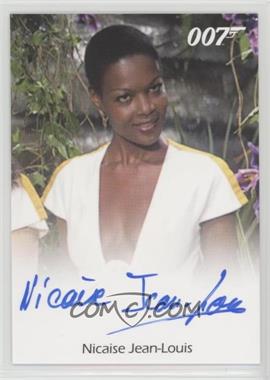 2017 Rittenhouse James Bond Archives Final Edition - Full-Bleed Autographs #NIJL - Nicaise Jean ...