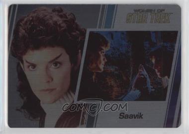 2017 Rittenhouse Women of Star Trek 50th Anniversary - [Base] - Metal #27 - Saavik