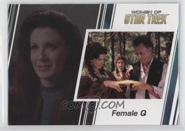 2017 Rittenhouse Women of Star Trek 50th Anniversary - [Base] #95 - Female Q