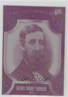 Historic Americans - Henry David Thoreau #/1
