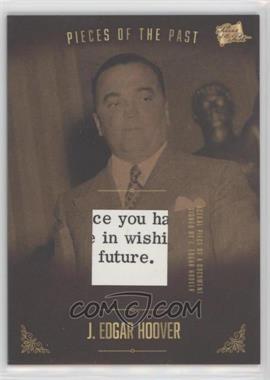 2017 The Bar Pieces of the Past - Relics #PR-JEH05 - J. Edgar Hoover