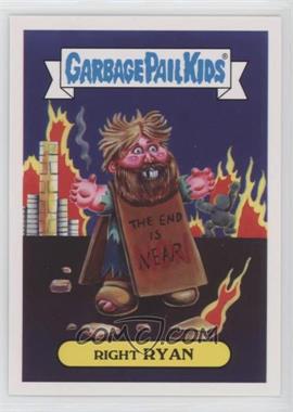 2017 Topps Garbage Pail Kids Adam-Geddon - Apocalypse Sticker #4b - Right Ryan