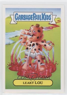 2017 Topps Garbage Pail Kids Adam-Geddon - The Plagues Sticker #8b - Leaky lou