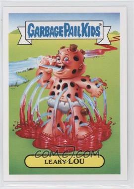 2017 Topps Garbage Pail Kids Adam-Geddon - The Plagues Sticker #8b - Leaky lou