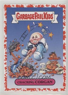 2017 Topps Garbage Pail Kids Battle of the Bands - Alternative Sticker - Bloody Nose #6b - Cracking Corgan /75