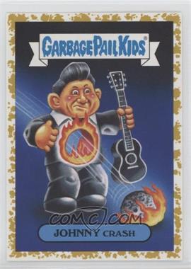 2017 Topps Garbage Pail Kids Battle of the Bands - Classic Rock Sticker - Fool's Gold #1a - Johnny Crash /50