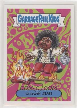 2017 Topps Garbage Pail Kids Battle of the Bands - Classic Rock Sticker #9a - Glowin' Jimi [EX to NM]