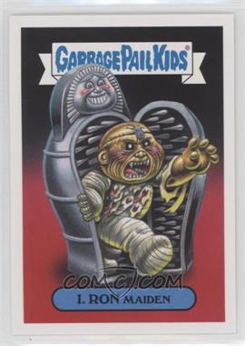 2017 Topps Garbage Pail Kids Battle of the Bands - Metal Sticker #7a - I. Ron Maiden