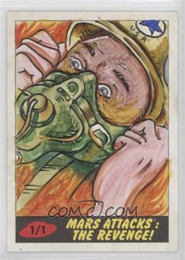 2017 Topps Mars Attacks: The Revenge - Sketch Cards #_UNAR - Unknown Artist /1