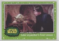Luke Skywalker's Final Lesson