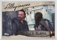 Rick & Michonne