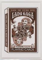 Lady Gaga Poker Face Playing Cards