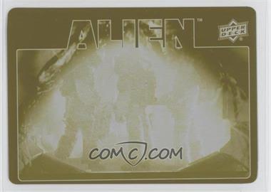 2017 Upper Deck Alien Movie - [Base] - Printing Plate Yellow Retro #13 - The Departure /1