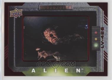 2017 Upper Deck Alien Movie - [Base] - Red Foil Modern #54 - Signal Lost /25