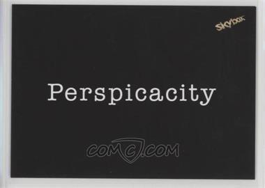 2017 Upper Deck Skybox Clerks - Big Words #BW-7 - Perspicacity