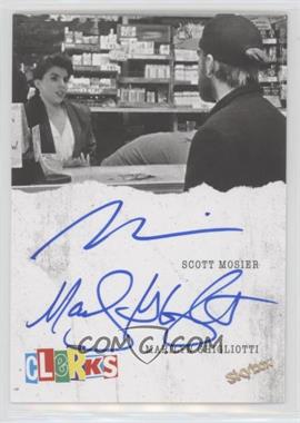 2017 Upper Deck Skybox Clerks - Dual Autographs Scene #A2SG - Scott Mosier, Marilyn Ghigliotti