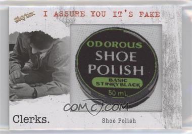 2017 Upper Deck Skybox Clerks - I Assure You It's Fake Manufactured Patches #FAKE-3 - Shoe Polish