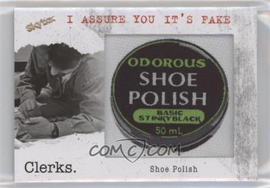 2017 Upper Deck Skybox Clerks - I Assure You It's Fake Manufactured Patches #FAKE-3 - Shoe Polish