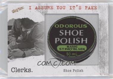 2017 Upper Deck Skybox Clerks - I Assure You It's Fake Manufactured Patches #FAKE-3 - Shoe Polish