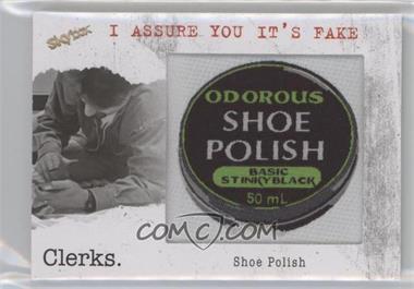 2017 Upper Deck Skybox Clerks - I Assure You It's Fake Manufactured Patches #FAKE-3 - Shoe Polish