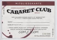 Cabaret Club #/599