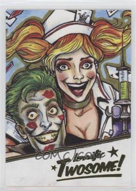 2018 Cryptozoic DC Bombshells Series II - Terrific Twosome! - Gold #T8 - Harley Quinn, The Joker