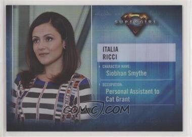 2018 Cryptozoic Supergirl - Characters - Rainbow Foil #CB7 - Italia Ricci as Siobhan Smythe