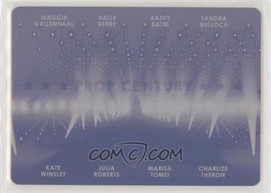 2018 Leaf Pop Century - Prop Century Eight - Printing Plate Magenta #PC8-04 - Maggie Gyllenhaal, Halle Berry, Kathy Bates, Sandra Bullock, Kate Winslet, Julia Roberts, Marisa Tomei, Charlize Theron /1