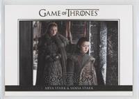 Arya Stark & Sansa Stark #/225