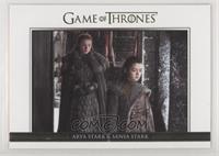 Arya Stark & Sansa Stark #/225