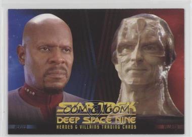 2018 Rittenhouse Star Trek Deep Space Nine Heroes & Villains - Promos #P1 - Benjamin Cisco, Gul Dukat