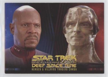 2018 Rittenhouse Star Trek Deep Space Nine Heroes & Villains - Promos #P1 - Benjamin Cisco, Gul Dukat