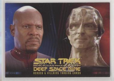 2018 Rittenhouse Star Trek Deep Space Nine Heroes & Villains - Promos #P1 - Benjamin Cisco, Gul Dukat