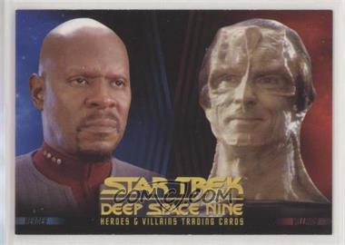 2018 Rittenhouse Star Trek Deep Space Nine Heroes & Villains - Promos #P1 - Benjamin Cisco, Gul Dukat