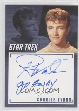 2018 Rittenhouse Star Trek: The Original Series Captain's Collection - Inscription Autographs #A4 - Robert Walker Jr. as Charlie Evans