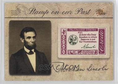 2018 The Bar Pieces of the Past Antiquity Edition - Stamp on Our Past #SP-2 - Abraham Lincoln
