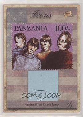 2018 The Bar Pieces of the Past Hybrid Edition - Icons Stamp/Relic - Holo Silver #_THBE - The Beatles /1