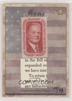 Herbert Hoover #/48