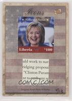 Hillary Clinton (Text Sample) #/13