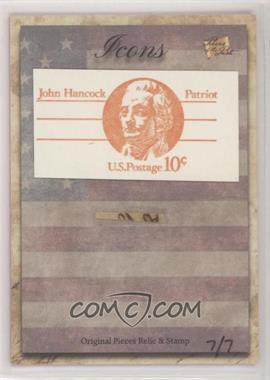 2018 The Bar Pieces of the Past Hybrid Edition - Icons Stamp/Relic #_JOHA - John Hancock /7