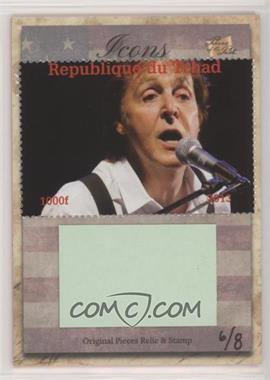 2018 The Bar Pieces of the Past Hybrid Edition - Icons Stamp/Relic #_PAMC.2 - Paul McCartney (Older Paul) /8