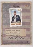 Sandy Koufax #/7