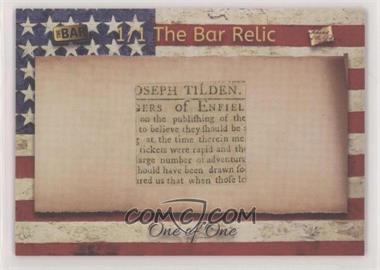 2018 The Bar Pieces of the Past Hybrid Edition - Relic Pieces #_JOHA.1 - John Hancock (Original Newspaper) /1